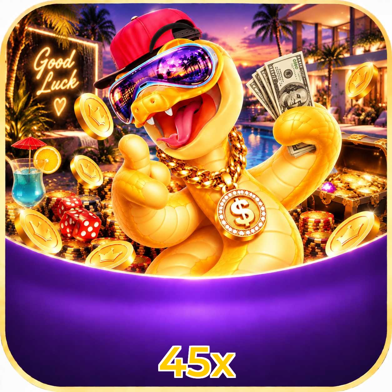 Loteria 45x - Mega-Sena online